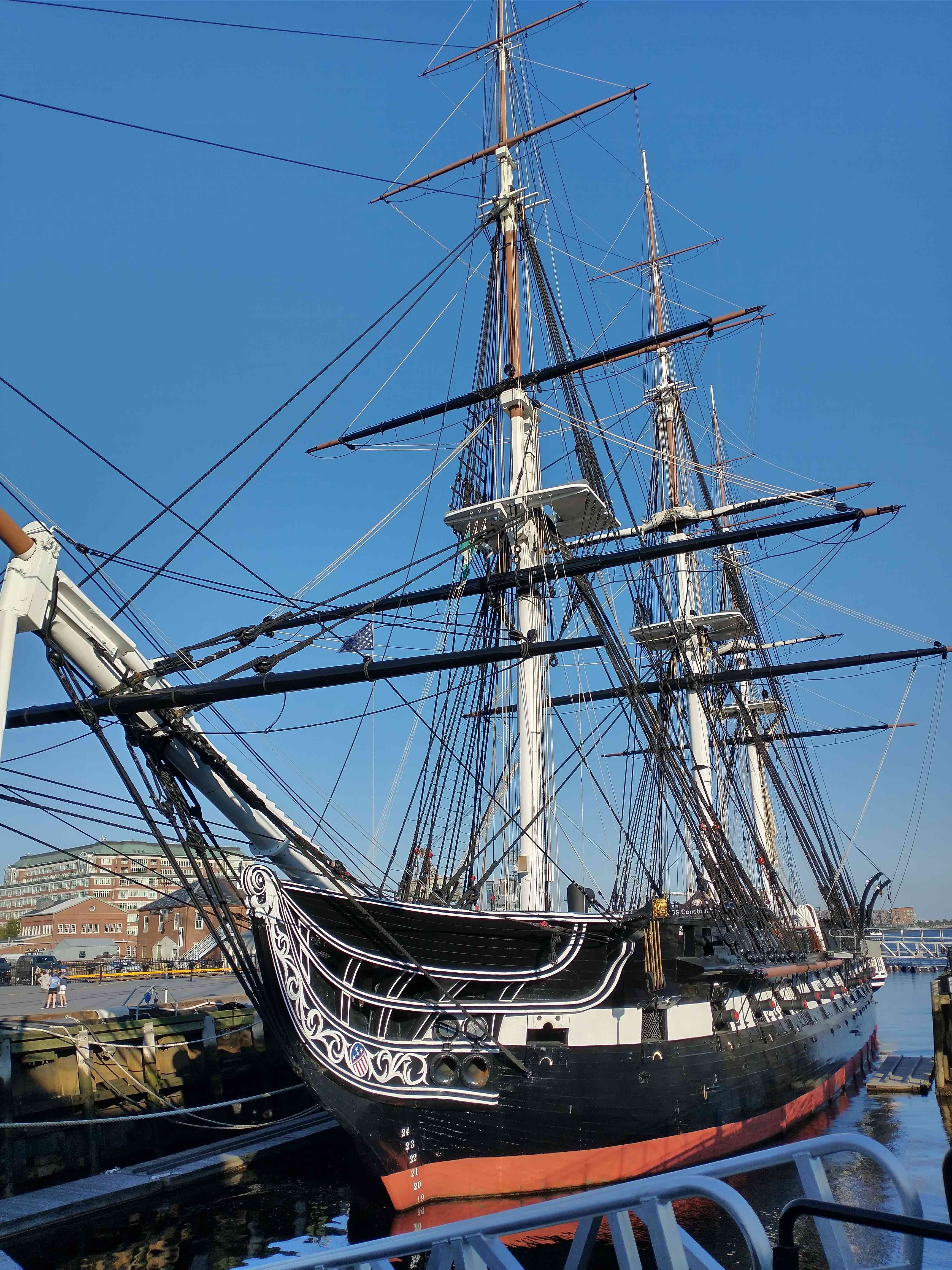 USS Constitution Overnight